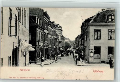 Göteborg 1902 Kungsgatan