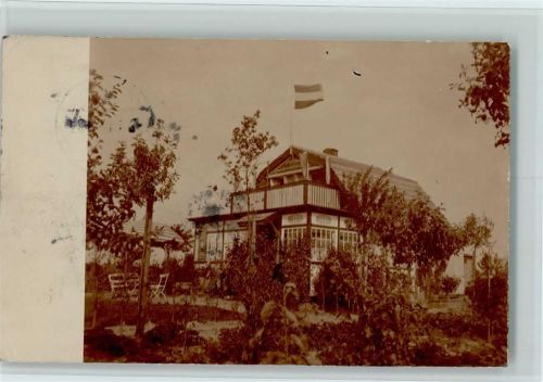 Mahlow 1913 Wohnhaus - Foto AK Ort handschriftlich