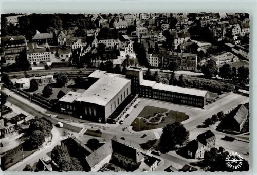 24937 W2390 Flensburg - Fliegeraufnahme Blick auf das Deutsche Haus