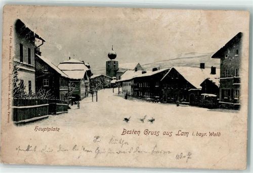 Lam 1902 Hauptplatz Winter
