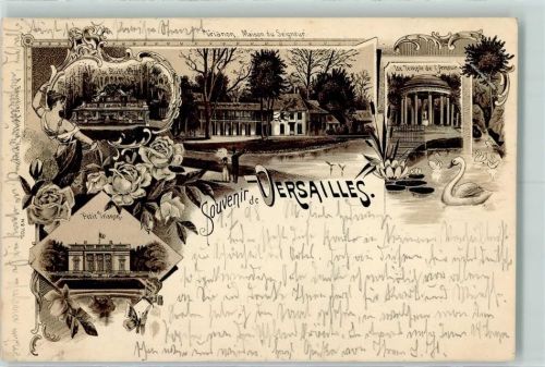 78000 Versailles 1898 - Le Buffet Petit Trianon Maison du Seigneur Le Temple de l'Amour