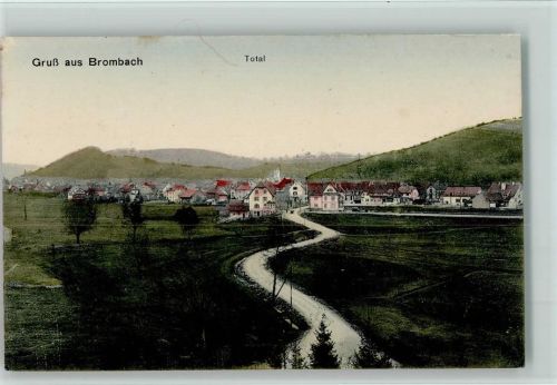 79539 W7850 Brombach , Kr Lörrach - Total, gute Erhaltung AK
