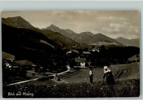 Alzing Frau Nonne Blumenwiese