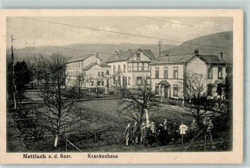 Mettlach 1916 Krankenhaus