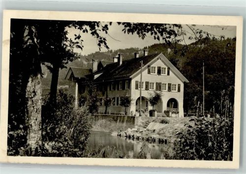 Ort handschriftlich wohl nicht Höchst in Vorarlberg Ort unbekannt Foto AK