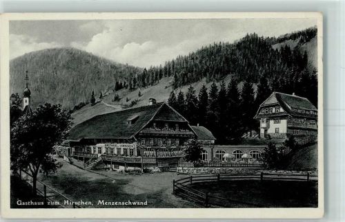 Menzenschwand Gasthaus Zum Hirschen Bes Fritz Maier