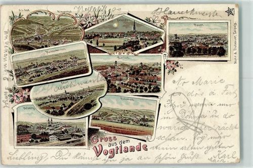 Adorf 1898 Vogtland Marktneukirchen Falkenstein Plauen