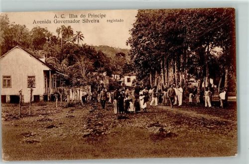 Sao Tome - Avenida Governador Silveira