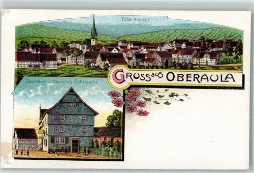Oberaula Gasthaus Heinrich Schüssler