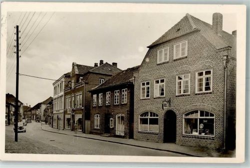Oldenburg 1948 Schuhstraße, Stadt Apothek , Auto AK