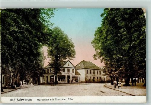 23611 W2407 Bad Schwartau Gebrauchsspuren Marktplatz mit Rantzauer Allee