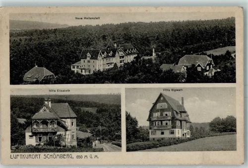 Schömberg Neue Heilanstalt Villa Elisabeth Villa Sigwart