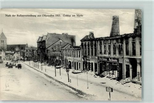 Goldap 1915 - Nach der Russenvertreibung aus Ostpreußen Winter