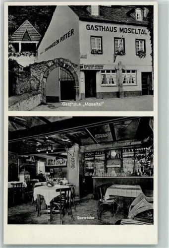 56332 W5401 Brodenbach - Gasthaus Moseltal Zum schwarzen Ritter Bes Jean Gasser