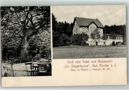 Bad Münder 1912 Hotel und Restaurant zur Ziegenbuche
