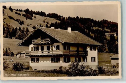 Ofterschwang 1959 Haus Alpenblick