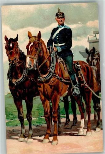 Uniform Dt. Armee Künstlerkarte Verlag Heros Berlin