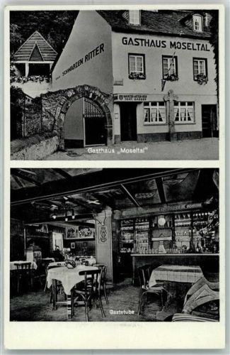 Brodenbach Gasthaus Moseltal zum schwarzen Ritter
