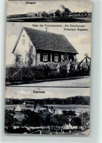 W7821 Eisenbach (Hochschwarzwald) Urnagold - Haus "Die Naturfreunde" I AK Naturfreundehaus