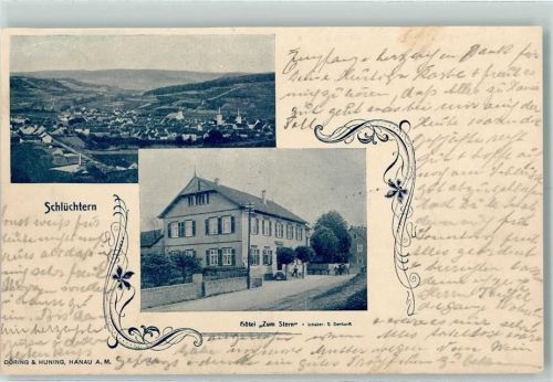 Schlüchtern 1908 Hotel Zum Stern