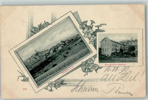 Neuhaus 1899 Rossbachers Gasthaus