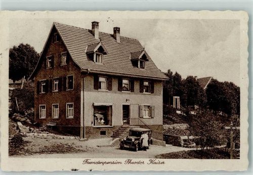 79865 W7821 Grafenhausen , Hochschwarzw - Fremdenpension Theodor Kaiser
