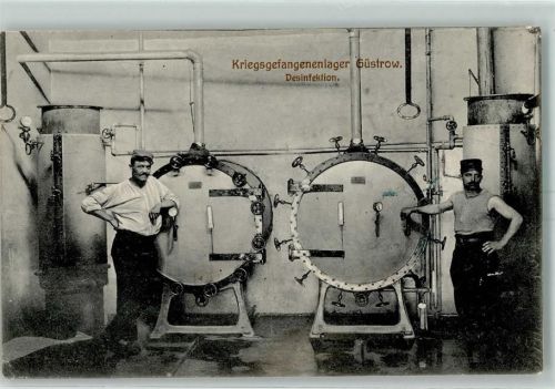 18273 O2600 Güstrow - Kriegsgefangenenlager Desinfektion