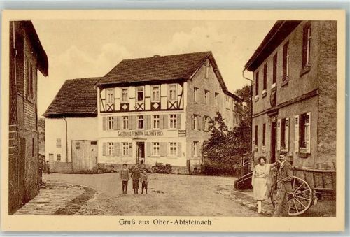 Ober-Abtsteinach Gasthaus Pension Goldenen Bock Bes Gg. Berg