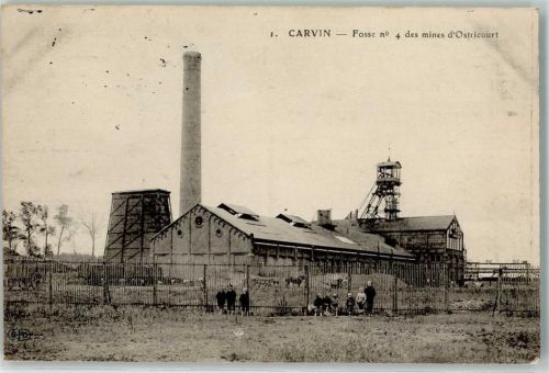 Carvin 1915 Fosse no 4 des mines d`Ostricourt