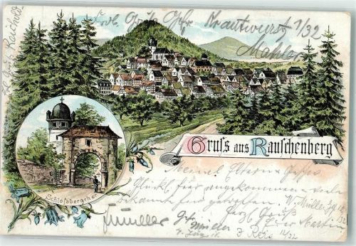 Rauschenberg 1904 Schloßbergtor