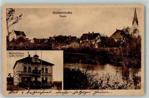 Reichertshofen Geschäftshaus von Jos. Furtner