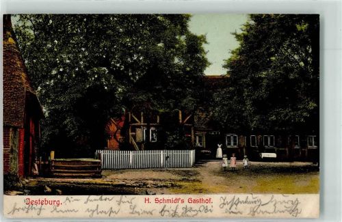 Jesteburg 1910 H. Schmidts Gasthaus