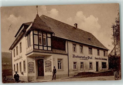 09544 O9336 Neuhausen , Erzgeb - Gasthaus zur Post
