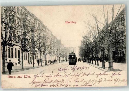 Köln Neustadt-Süd 102 1902 Ubierring Straßenbahn