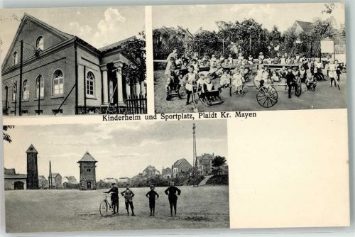 56637 W5472 Plaidt - Kinderheim Spielplatz Sportplatz Kinder Fahrrad