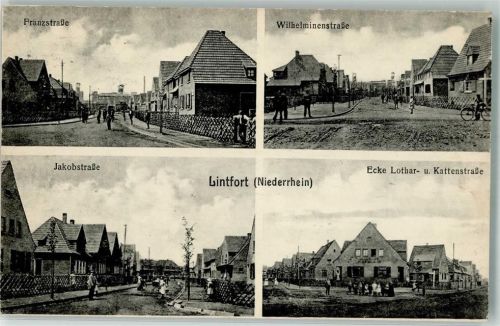 Lintfort Franzstraße Wilhelminenstraße Jakobstraße Ecke Lothar- u. Kattenstraße