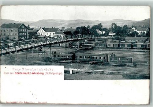Wirsberg Neue Eisenbahnbrücke Eisenbahn
