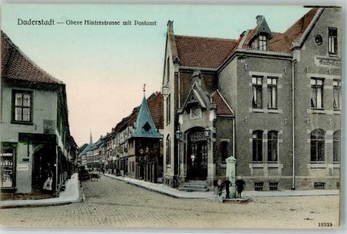Duderstadt Obere Hinterstraße Postamt