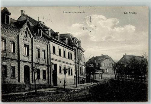06249 O4207 Mücheln Geiseltal 1916 - Promenadenstraße
