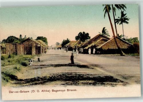 Daressalam - Bagamoyo Straße Deutsch Ost Afrika