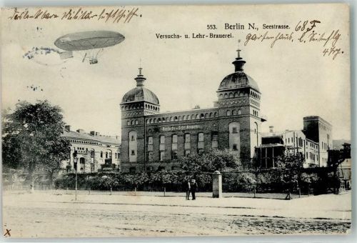 Wedding Versuchs- u. Lehr-Brauerei Seestraße Zeppelin