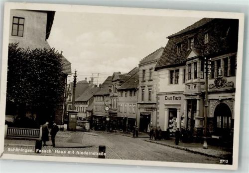 Schöningen Haus Faesch Niedernstraße