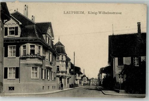 Laupheim 1914 König-Wilhelmstraße