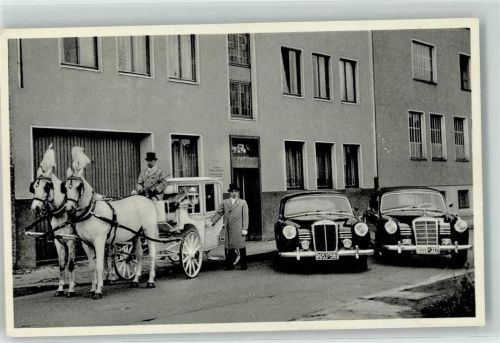 Köln Altstadt-Süd 101 Brautwagen Heinr. Molis Gr. Telegrafenstraße Mercedes