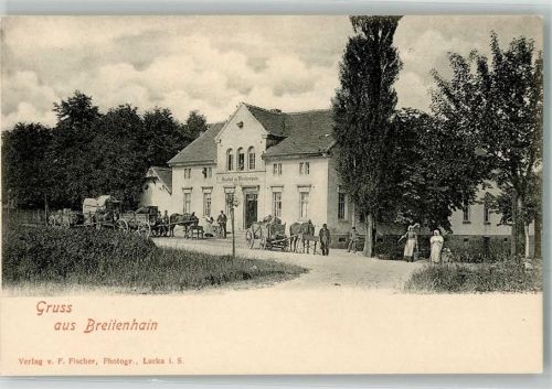 04613 O7403 Breitenhain b Lucka, Thür - Gasthaus