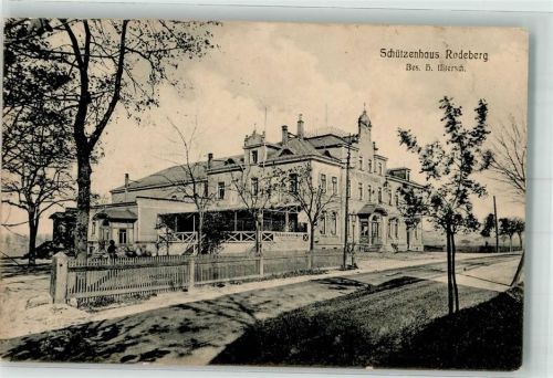 01454 O8142 Radeberg 1918 Gebrauchsspuren Schützenhaus Radeberg Foto AK