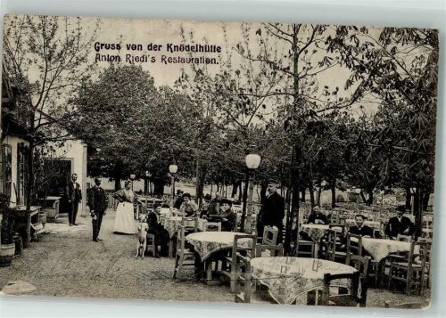 1140 Wien 14. Bezirk, Penzing Foto AK Gasthaus Knödelhütte riedl