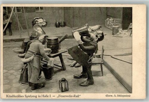 München Spielzeug Puppen Gewerbeausstellung 1912