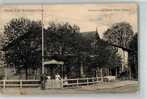 Kaltenkirchen 1909 Gasthaus Ernst Reher