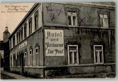 Pretzsch 1919 Hotel zur Post